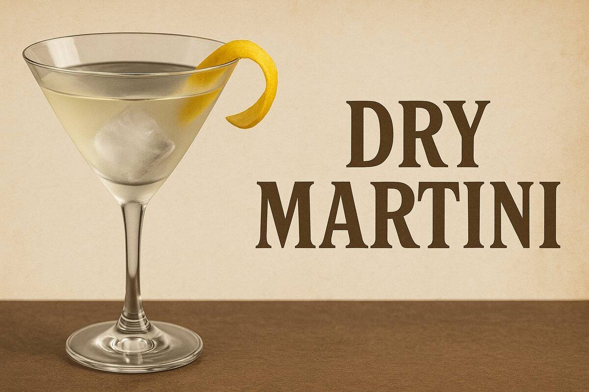 Идеальный Dry Martini: как создать коктейль класса люкс