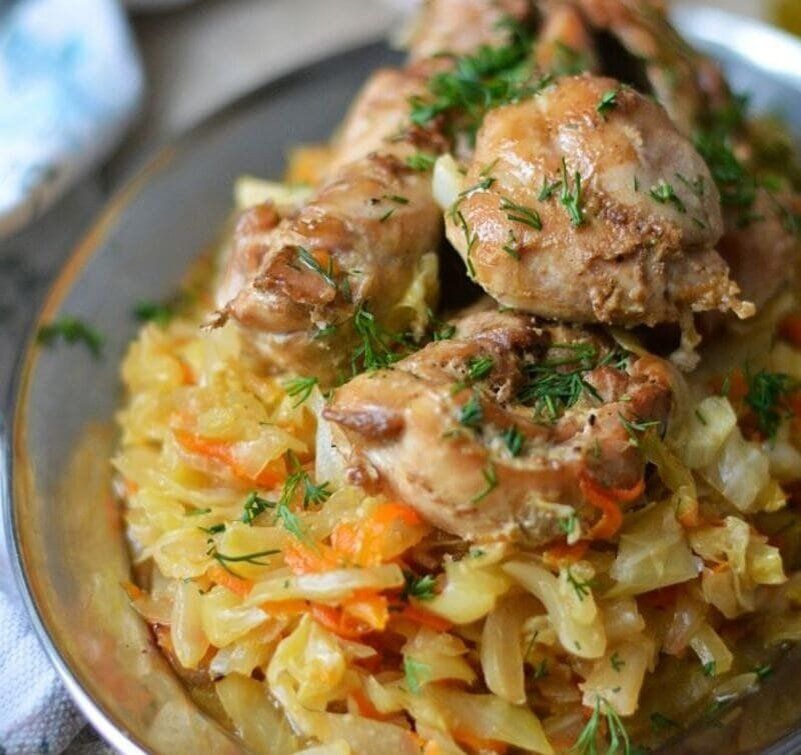 Курица с капустой: простой рецепт для уютного ужина