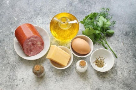 Вкусные яичные конвертики с сыром и ветчиной — быстро и просто