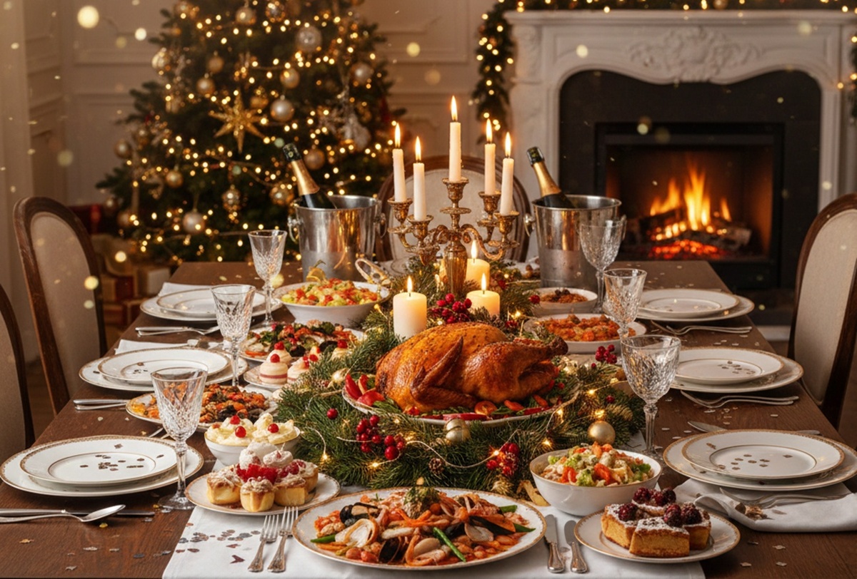 Как правильно рассчитать количество блюд для новогоднего стола