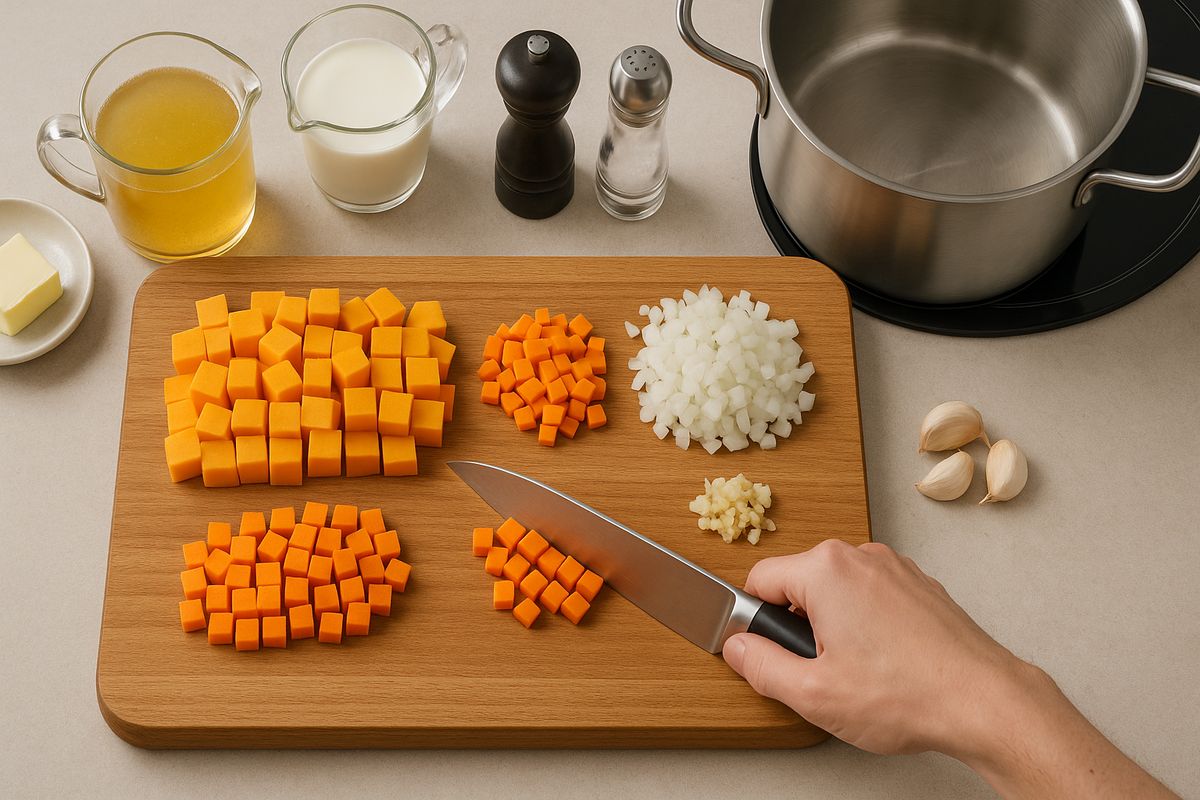 Тепло осени: как приготовить суп-пюре из тыквы и моркови