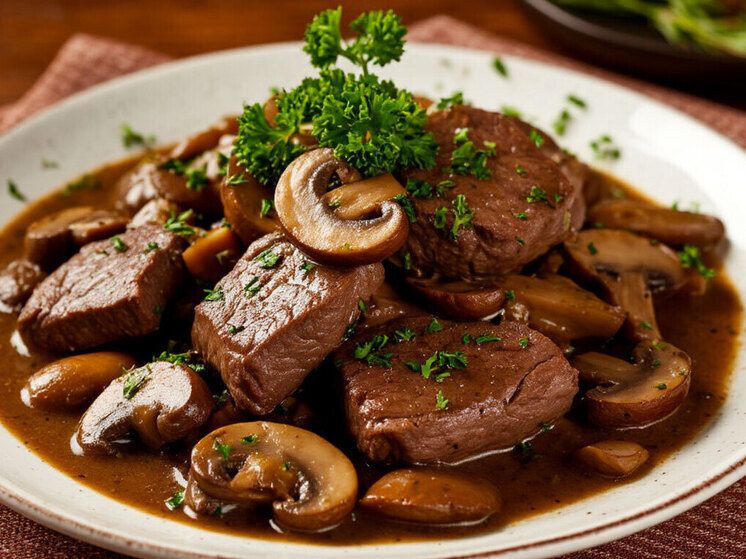Вдохновляющий ужин: как приготовить печень с грибами