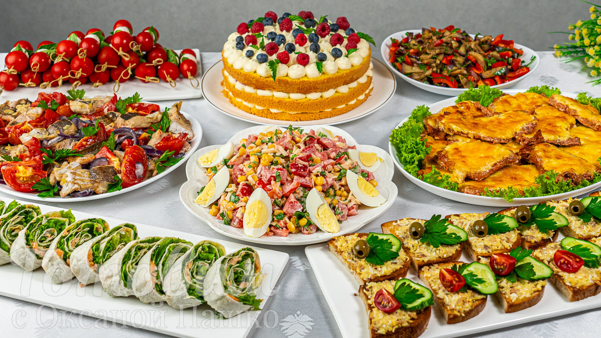 Праздничное летнее меню: 8 ярких блюд для дня рождения