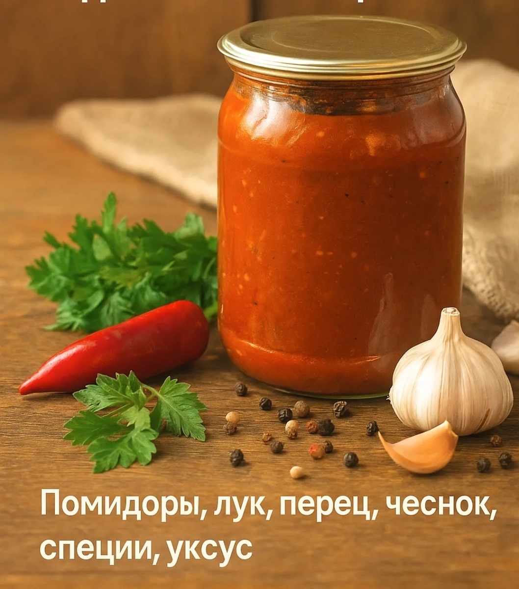 Идеальный домашний сацебели из переспевших помидоров