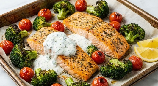 Запеченный лосось: идеальное блюдо для уютного вечера