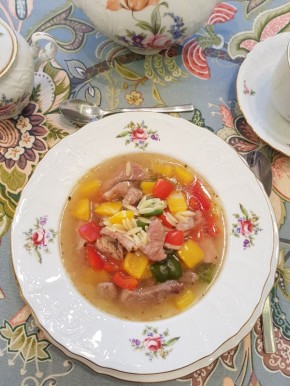 Яркий суп для зимнего вечера: рецепт светофора