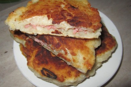 Сырные лепешки за 20 минут