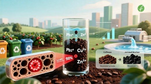 Кофейная гуща — неожиданный герой в борьбе с тяжелыми металлами
