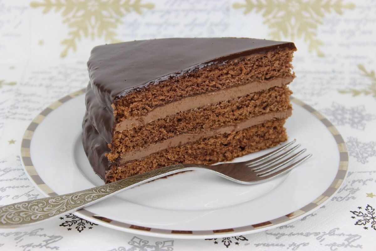 Шоколадный торт 'Прага': нежное лакомство, которое завоюет сердца