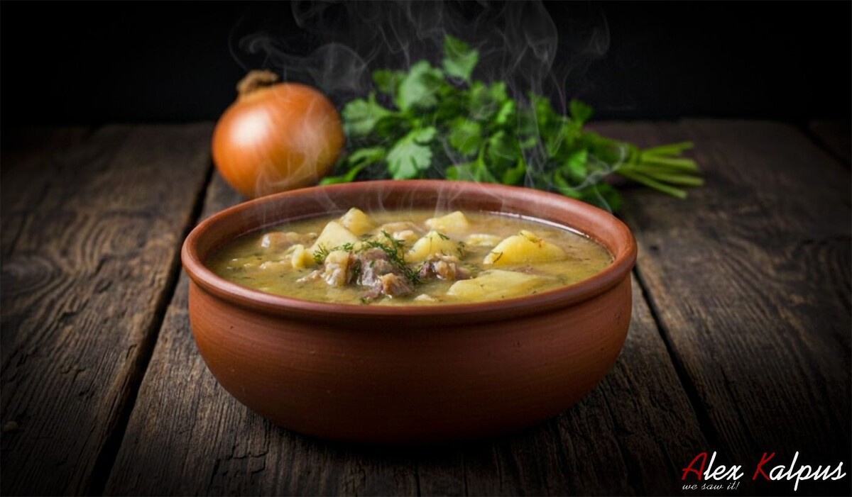 Секреты грузинского супа из баранины с горохом