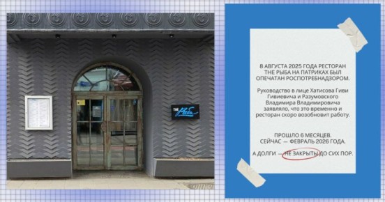 Сотрудники ресторана «The Рыба» борются за невыплаченные зарплаты через правоохранительные органы