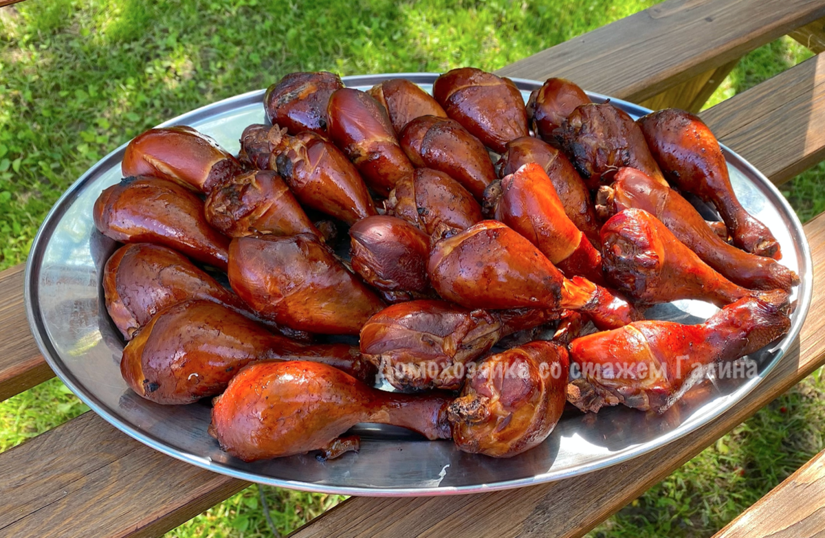 Идеальные копченые куриные голени на ваш праздник