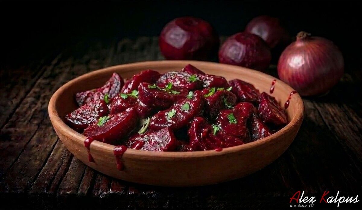 Свекла с соусом ткемали: узнайте секрет грузинского вкуса