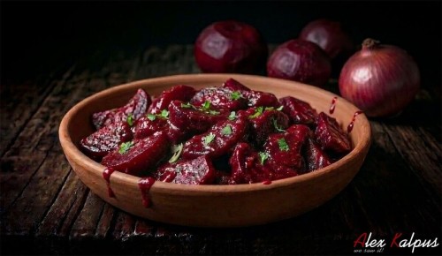 Свекла с соусом ткемали: узнайте секрет грузинского вкуса