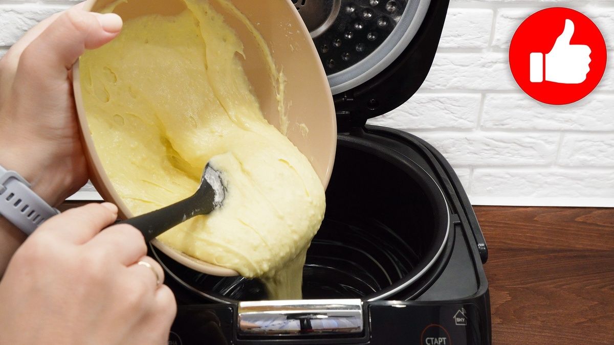 Готовим вкусный кекс на сгущенном молоке в мультиварке