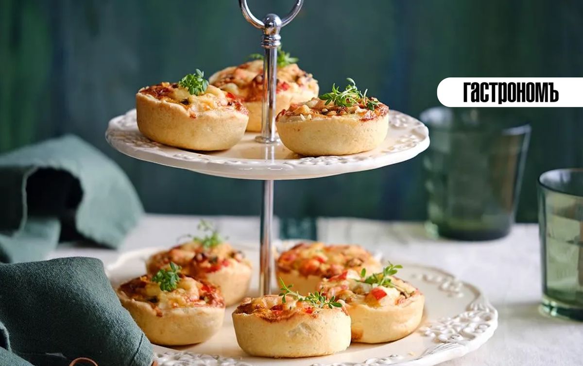 Мини-киши с крабовыми палочками: идеальный перекус для любого стола