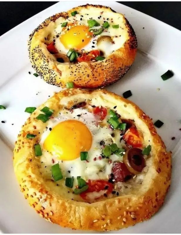 Вдохновитесь на завтрак: Запеченные булочки с начинкой