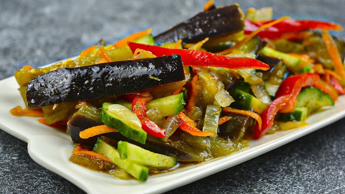 Пикантные Баклажаны По-Корейски: Уникальный Восточный Рецепт