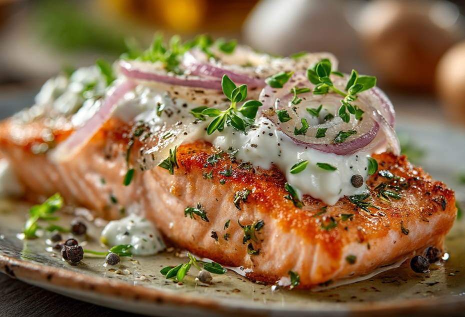 Ленивый ужин: как приготовить горбушу в сметане всего за 20 минут