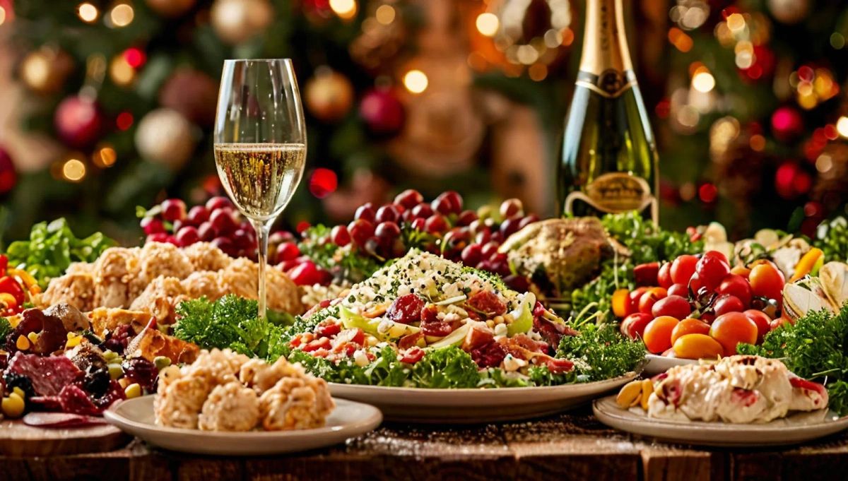 Новогоднее меню 2026: от закусок до десерта в стиле огненной лошади
