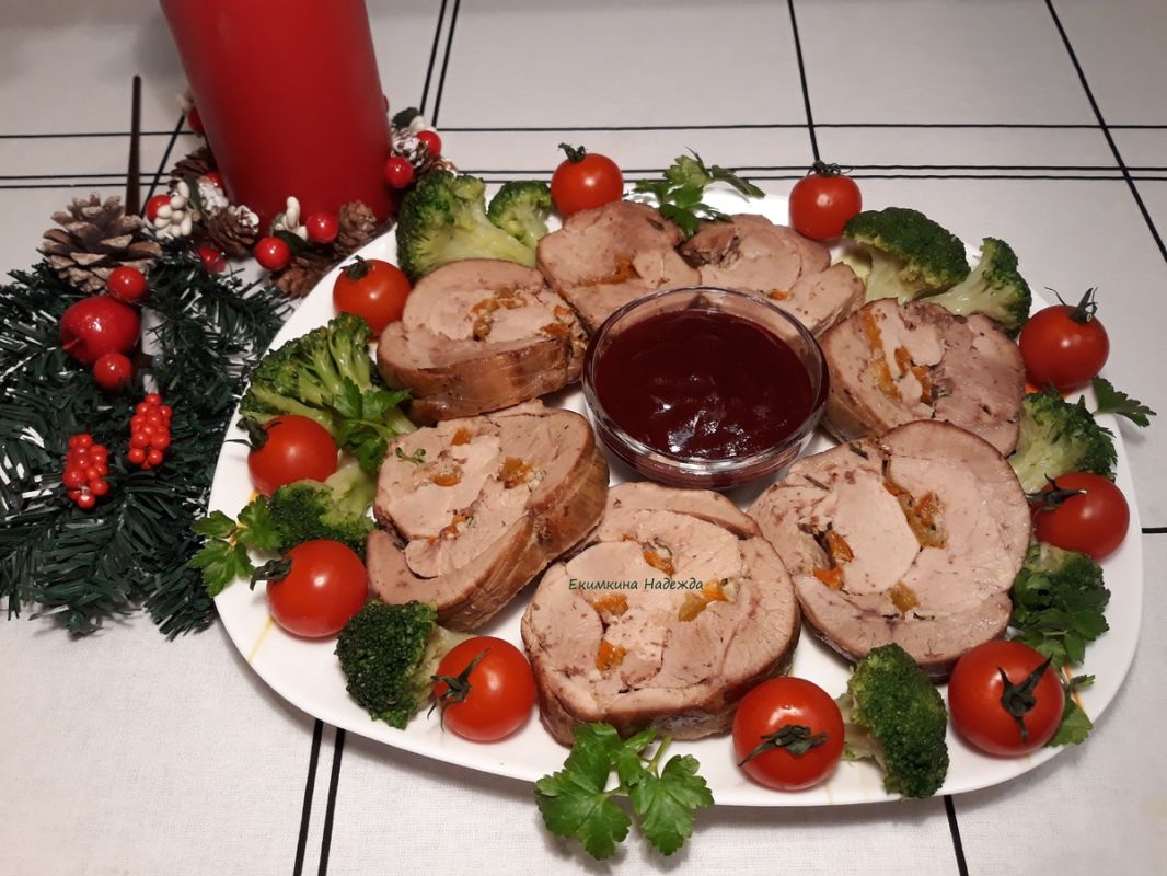 Вкусный рулет из индейки: идеальное блюдо к Старому Новому году
