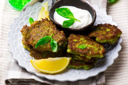 Пикантные грибные оладьи