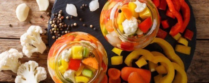 Джардиньера: восхитительная закуска из болгарского перца и овощного ассорти