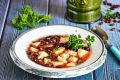 Сытный фасолевый суп из красной фасоли: легкость и вкус