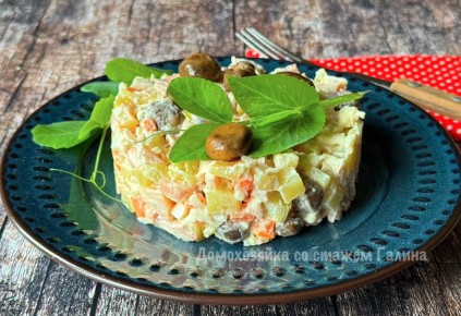 Салат с двумя лицами: классика и авторская интерпретация