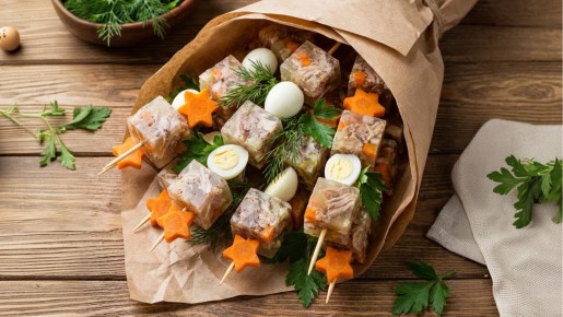 Съедобные букеты на Новый год: как удивить вкусом