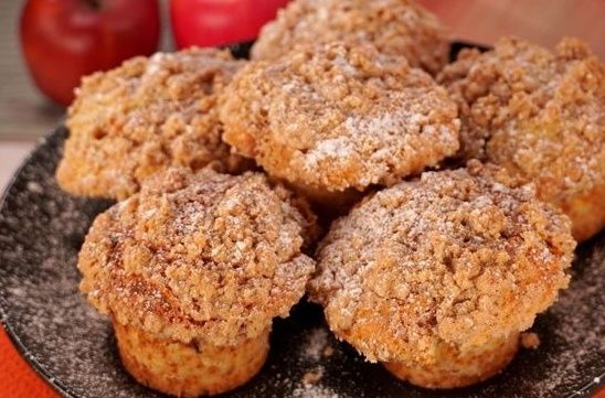 Яблочные маффины: испеките с любовью