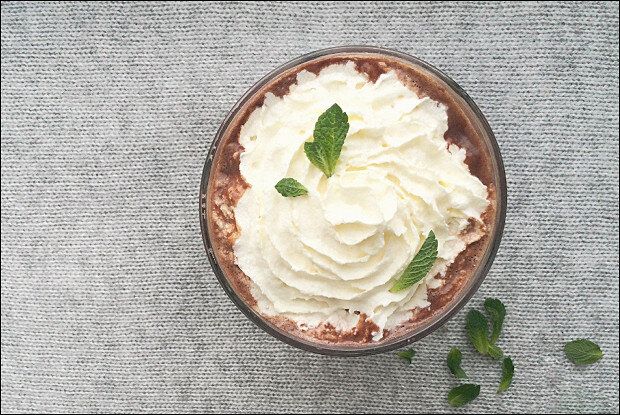 Как приготовить искушающий мятный горячий шоколад