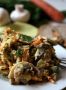 Грибной салат с сыром и огурцом